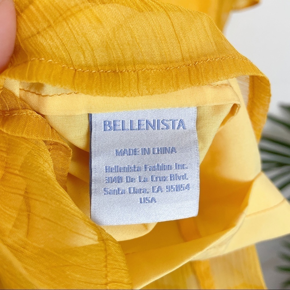 Bellenista Sunflower Breeze Top Off Shoulder - Picture 6 of 8
